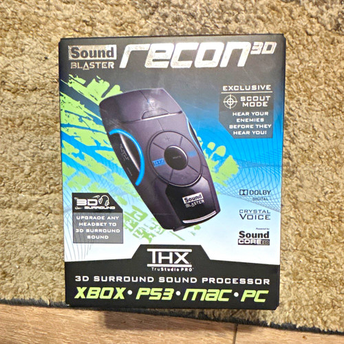 Sound blaster recon3d usb - sound,